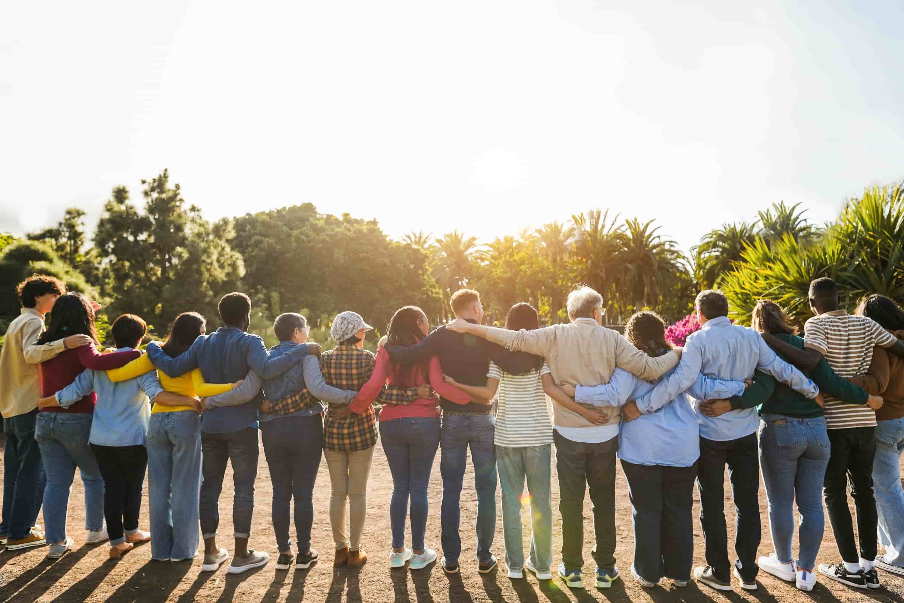 Group of people standing together